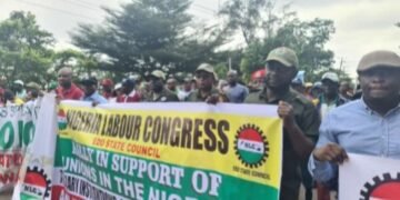 PHOTOS: NLC Protest Rocks Benin Over ASUU Strike