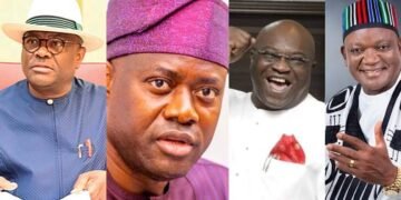 No Defection! Wike, Ortom, Makinde Remain in PDP for Atiku/Okowa