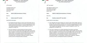 Edo PDP Distances Self from Petition against REC Alalibo – asks police to dismiss the document