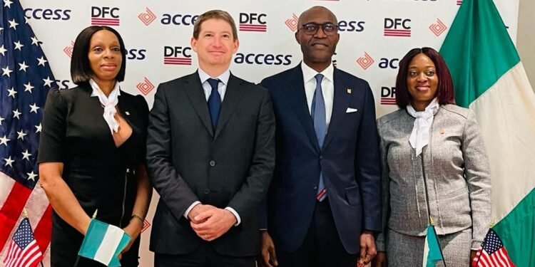 •Access Bank DMD, Chizoma Okoli, DFC CEO, Scott Nathan