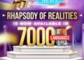 Rhapsody of Realities Now in 7,000 Languages   —  hosts #reachoutworldlive with Pastor Chris