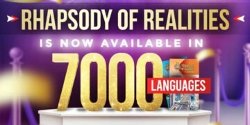 Rhapsody of Realities Now in 7,000 Languages   —  hosts #reachoutworldlive with Pastor Chris