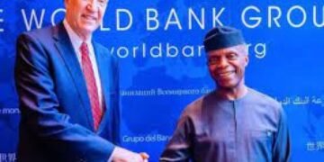 Osinbajo meets World Bank President, seeks Support to End Petrol Subsidy, Others