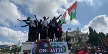 2023: OBIdients shake Abuja as Thousands March for Peter Obi