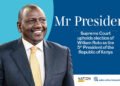 BREAKING: Supreme Court Affirms Ruto’s Win as Kenyan President
