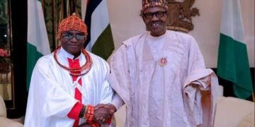 Buhari Honours Oba of Benin with CFR Award