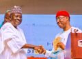 PHOTO: Okowa Gets Award for Good Governance, Youth Devt from Northern CAN