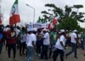 PDP Leaders, Members Troop out to Receive Atiku at Lagos Airport