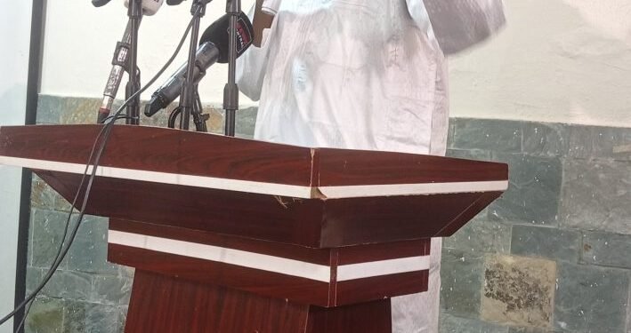 •INEC Chairman, Prof. Mahmood Yakubu