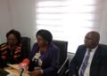 •L-R Mrs Dolapo Coker (NHF), Mrs Patience Ogunnubi, representatives of Wife of Lagos State Governor and Prof. Olugbenga Ogunmoyela (NHF) at the commemoration of 2022 World Heart Day on Thursday, Sept. 29, 2022  in Lagos. 


(NAN)