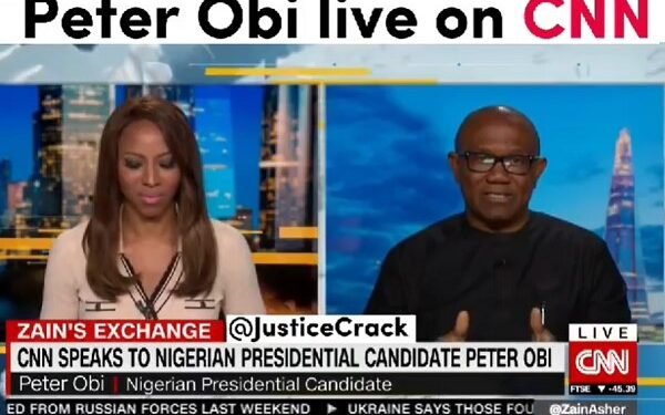 •Peter Obi on CNN