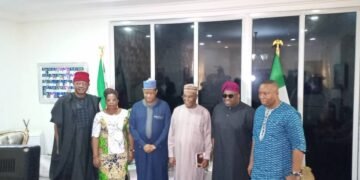 2023: Wike Absent as Atiku meets PDP Presidential Aspirants in Abuja