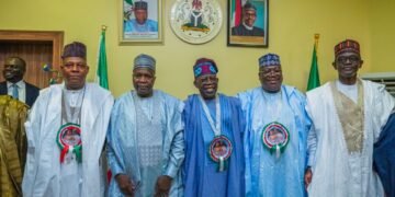 Tinubu in Gombe for Wedding of Gov’s Daughter