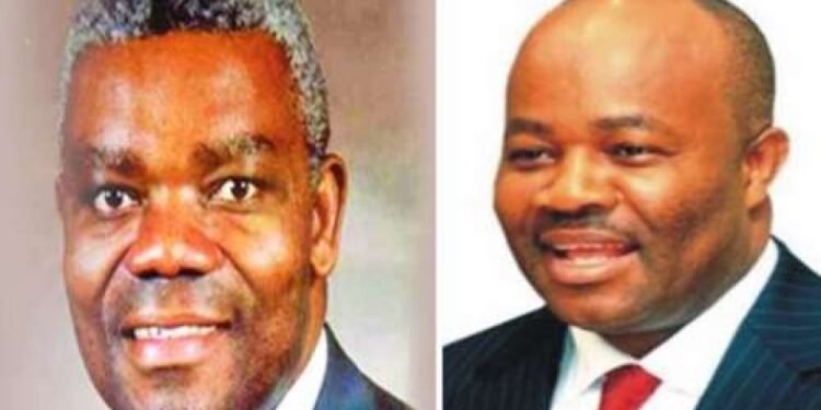 •Don Etiebet (l) and Akpabio (r)