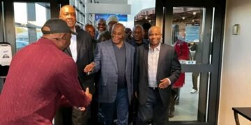 PHOTOS | Atiku, Team Arrive U.S. for Meetings with Critical Publics