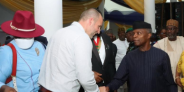 Osinbajo Visits AFP Exhibition Pavilion at Archibuilt Confab 2022