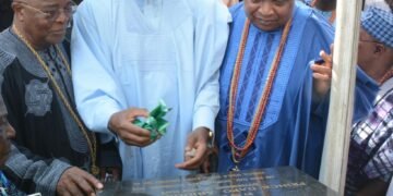Ogun Governor, Dapo Abiodun, Inaugurates Arepo Journalists Estate Road