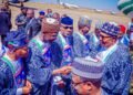 Buhari, Adamu, 13 APC Govs Attend  Tinubu Presidential Campaign Flag off  in Jos 