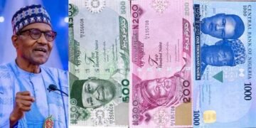 President Buhari Unveils Redesigned Naira Notes