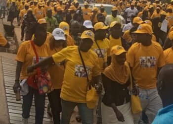 2023: Ogun APC Supporters Stage Walk for Tinubu, Gov Abiodun