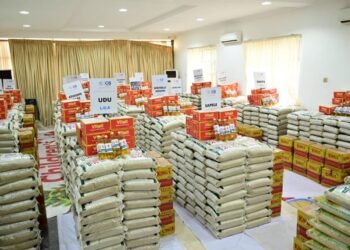 Delta Gov’s Wife Distributes Food Items to 2,900 Indigent Women