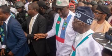 Tinubu in Yenagoa, Accuses ex-Gov Sylva, Others of ‘Stealing away’ Bayelsa State 