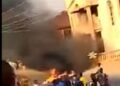 Osun: Angry Youths Set Ablaze Iree Oba’s Palace