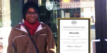 Nigerian in Canadian Varsity Bags International Award for Academic Excellence