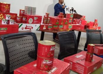 Acting DG Reawakens NAFDAC, Raids Warehouses in Lagos, Impounds Fake Tomato Pastes, Sardines