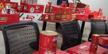 Acting DG Reawakens NAFDAC, Raids Warehouses in Lagos, Impounds Fake Tomato Pastes, Sardines
