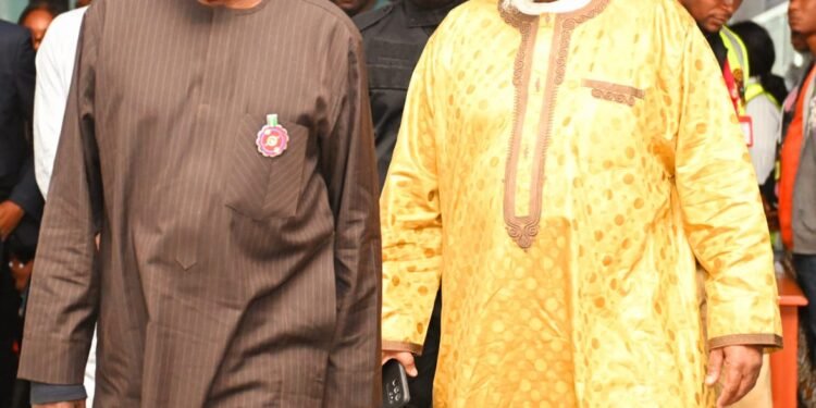 •APC Presidential Candidate, Asiwaju Bola Tinubu, and Jigawa state Governor Abubakar Badaru, when they arrived at the private wing of the Nnamdi Azikwe International Airport in Abuja early Monday January 2, 2023 after observing Umrah (lesser hajj) in Mecca, Saudi Arabia...

PHOTO: Tinubu Media Office
