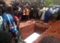 Tears, Agony as Gov Okowa’s Security Aide, Aleh, is Buried in Agbor