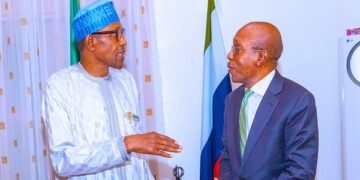 Naira Redesign: Buhari Meets Emefiele for the 3rd Time This Month