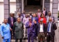 Naira Scarcity: Obaseki meets CBN Officials, Backs Buhari’s Cashless Policy