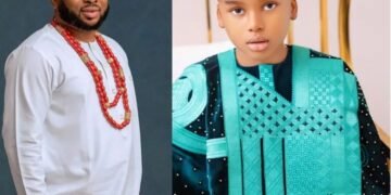 ‘I Miss You Greatly’ — Olakunle Churchill celebrates son with Tonto Dikeh