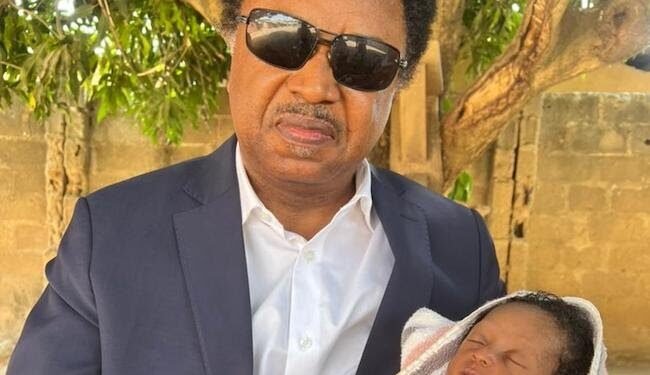 *Sen. Shehu Sani with the abandoned child.