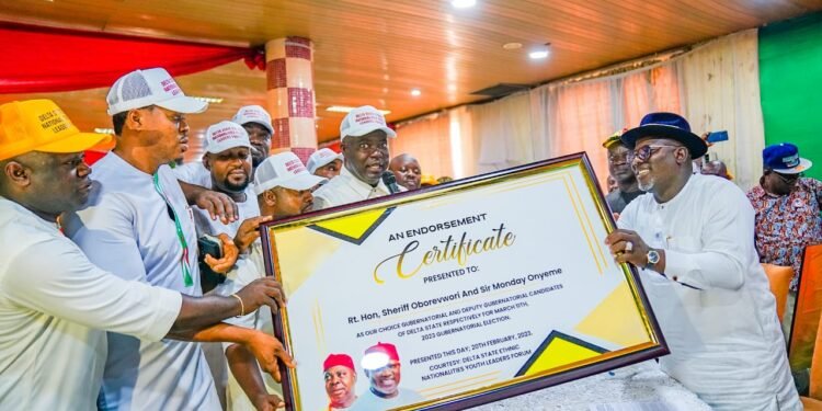 *At the endorsement ...Sheriff receiving a certificate from the youths