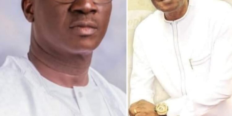 *APC's Monday Okpebholo (l) and PDP's Clifford Ordia (r)