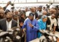 Lagos governorship election: Tinubu cast votes