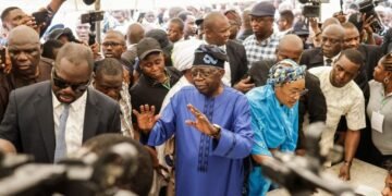 Lagos governorship election: Tinubu cast votes