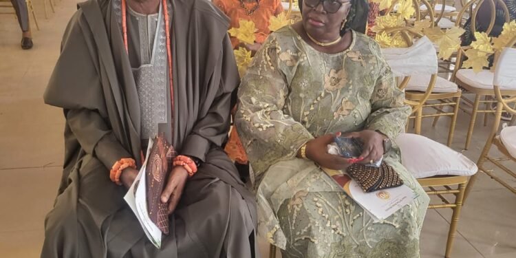 The Rt. Hon. Chevalier and Lady Jackson Gaius-Obaseki, JP, KSG, CON showed up to identify with family at the Justice Rita Pemu's retirement from the Court of Appeal and her 70th birthday thanksgiving service at Rose Gardens Marke, Benin City, Edo State.