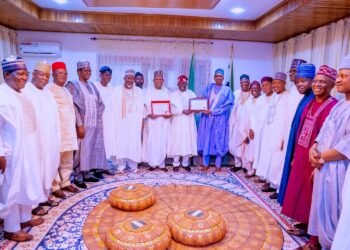 Election Victory: Tinubu Leads APC Governors on Thank-you Visit to Buhari in Daura
