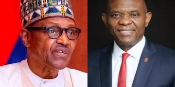 President Buhari Celebrates Tony Elumelu at 60
