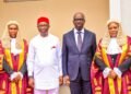 Obaseki Calls for Decentralised Security Architecture at Justice Pemu’s Valedictory Court Session