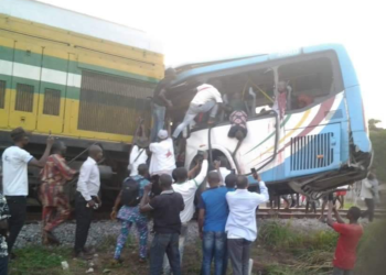 JUST IN | Many Feared Killed as Train ‘Crushes’ Lagos Govt Staff Bus