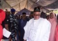 Gov. Bala Mohammed at Bakin Dutse Polling unit in Duguri, Alkaleri LGA