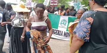 Nigeria: Women Protest Naked at US Embassy over 2023 Election