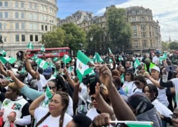 Obi Supporters Protest Nigeria’s Presidential Election Result in U.S.