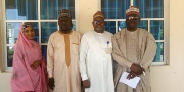 NOUN Damaturu Study Director Receives Alumni EXCO Members