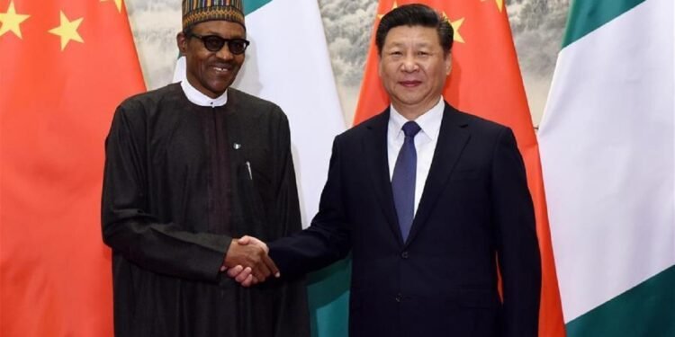 *L-R: Nigerian and Chinese leaders’, Buhari and Jin-Ping